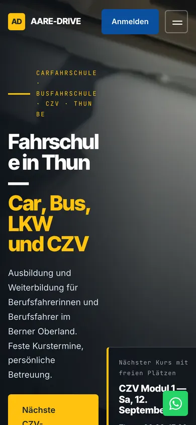 Fahrschule — mobilni prikaz