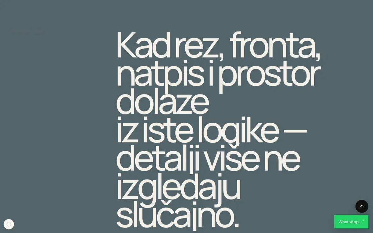Kuhinje & CNC — sekcija 2