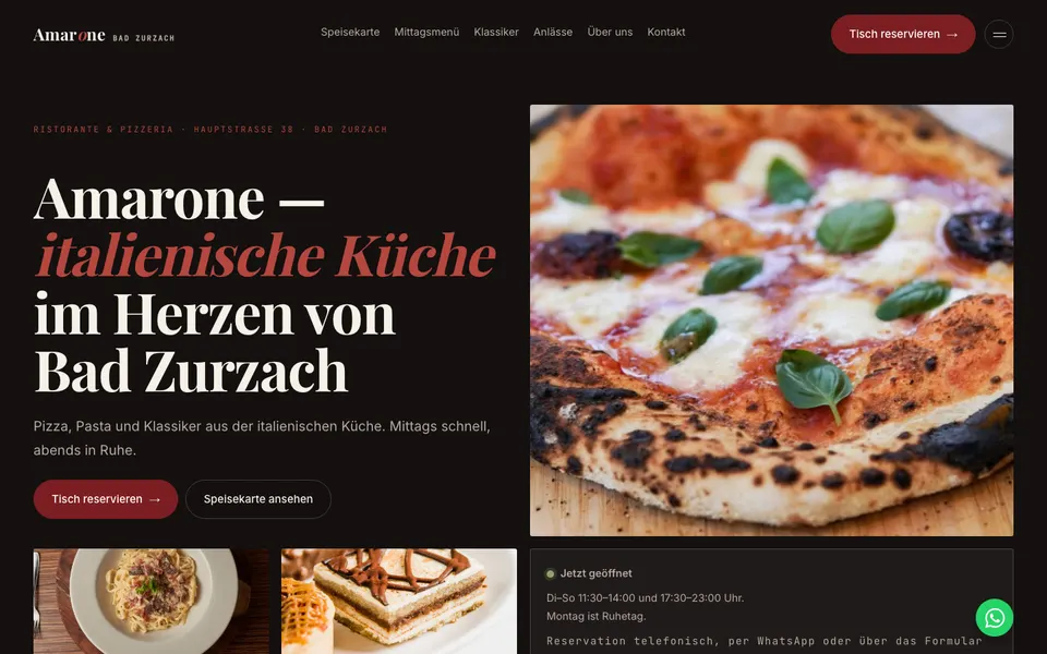 Šablon Ristorante — Restorani i gostionice