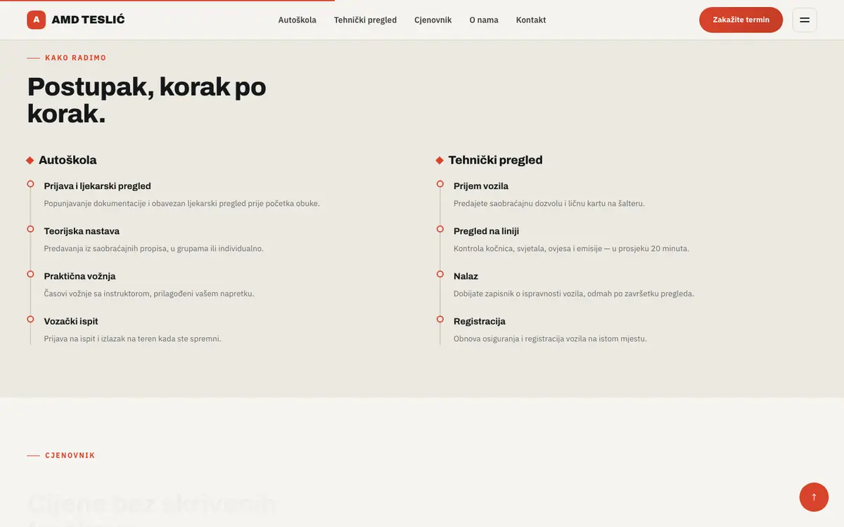 Autoškola i tehnički — sekcija 2