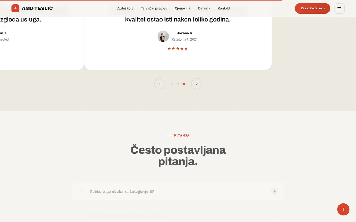 Autoškola i tehnički — sekcija 4