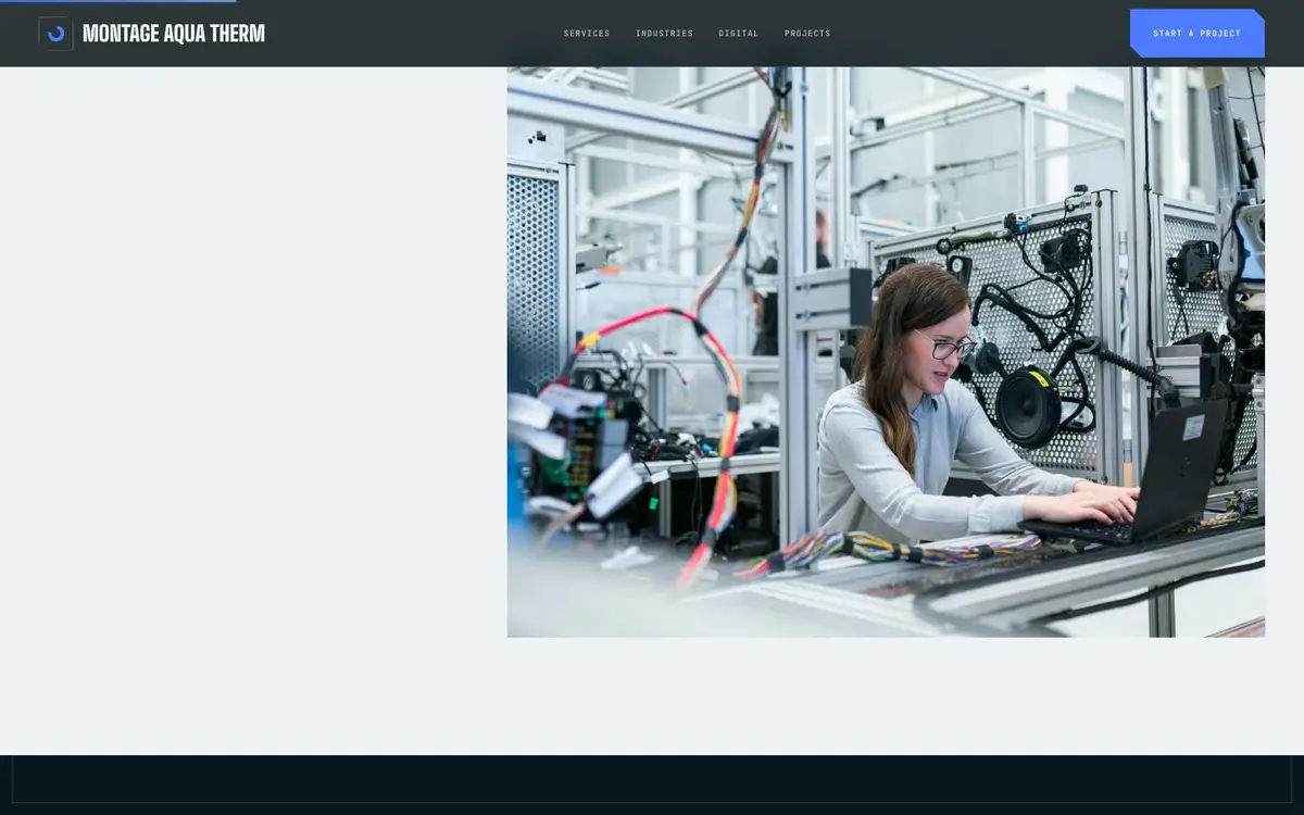 Industrial Services — sekcija 1