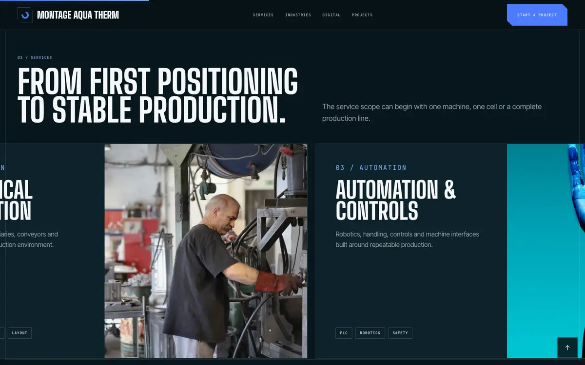 Industrial Services — sekcija 2