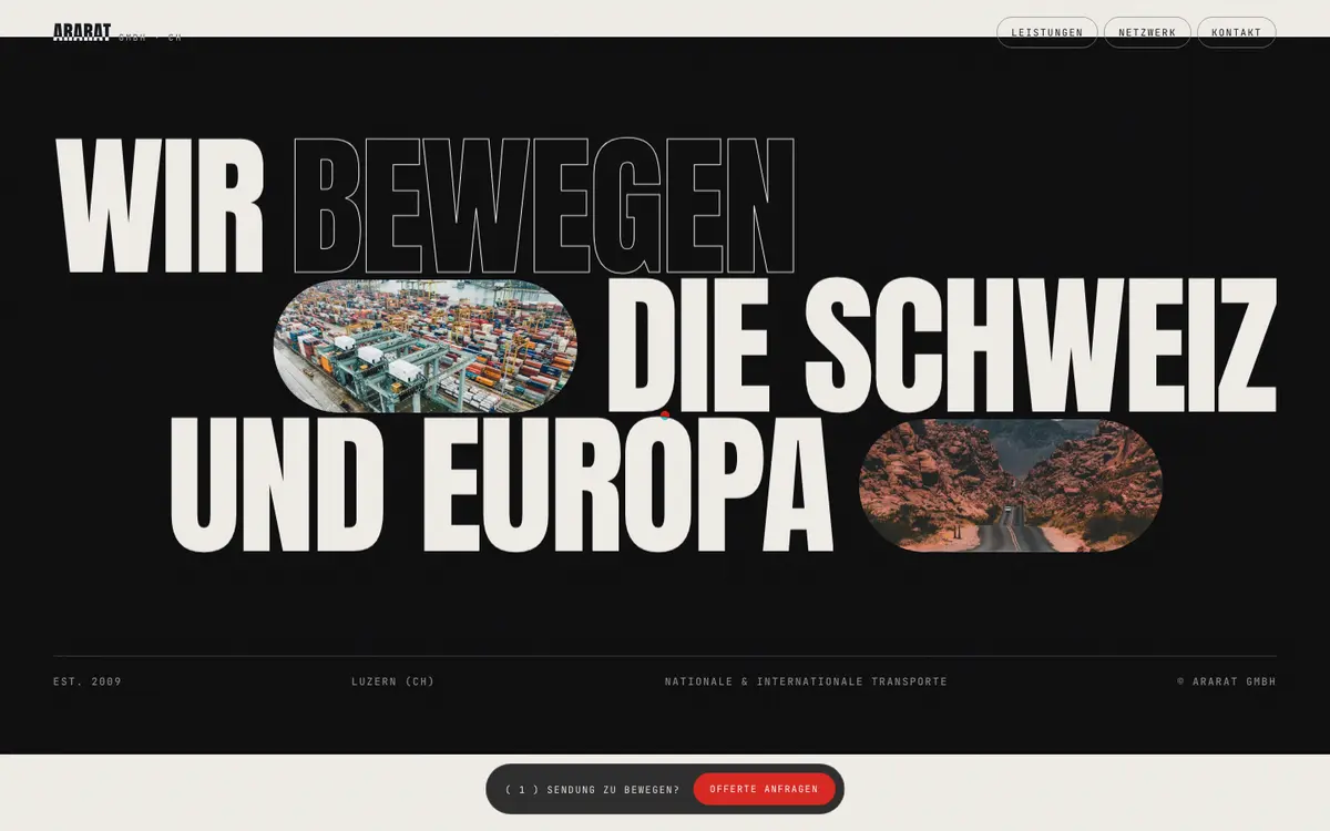 Swiss Logistik — sekcija 1