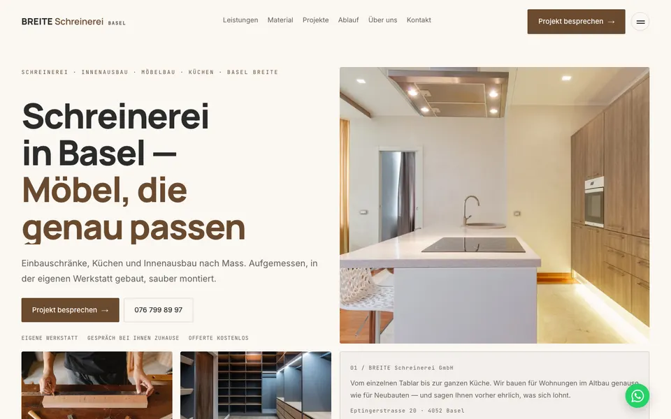 Šablon Innenausbau — Građevina i industrija