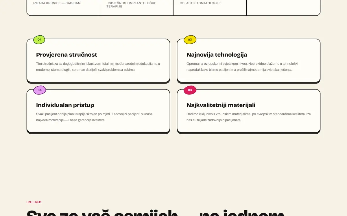 Stomatolog — sekcija 1