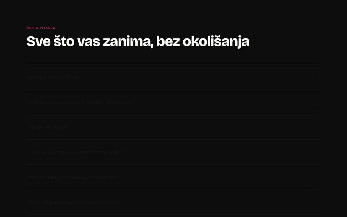 Stomatolog — sekcija 4