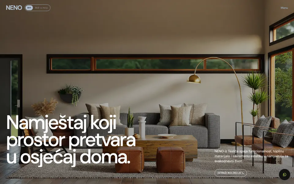 Šablon Enterijer Studio — Namještaj i enterijer