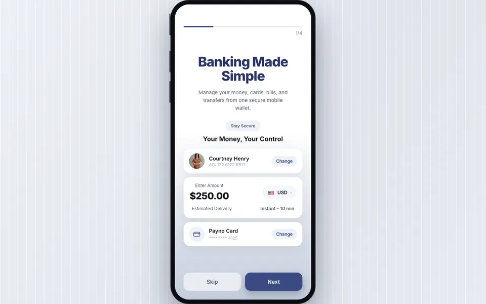 Šablon Neo Bank — Finansije
