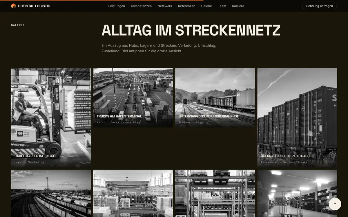 Fracht in Bewegung — sekcija 3
