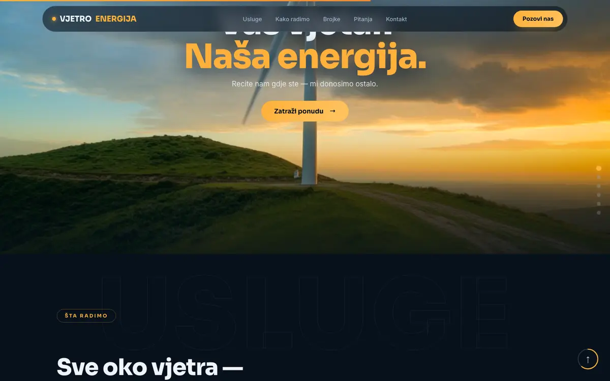 Vjetro Scroll — sekcija 3