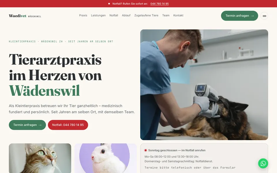 Šablon Veterinar — Zdravlje