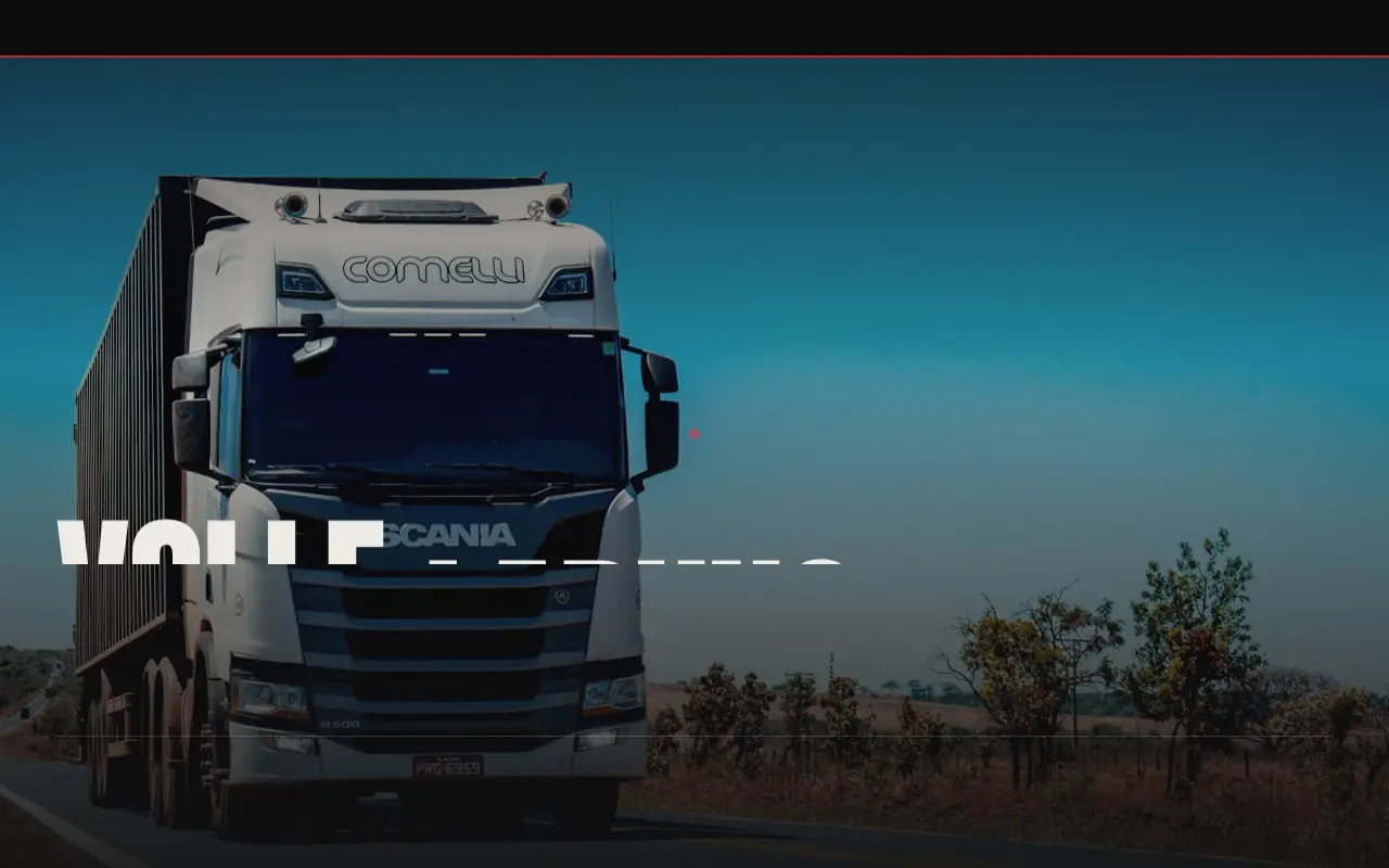 Snimak ekrana: Swiss Logistik — Desktop