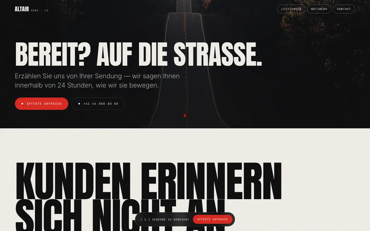 Swiss Logistik — sekcija 4