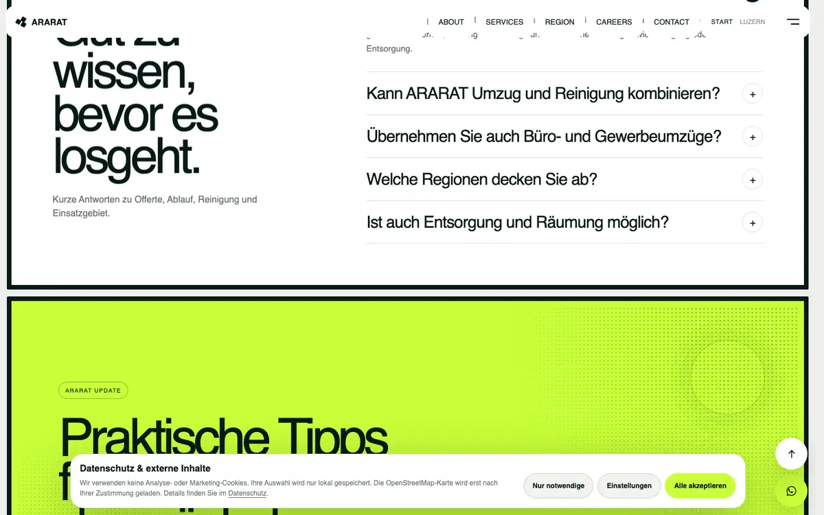 Umzug Pro — Abschnitt 4