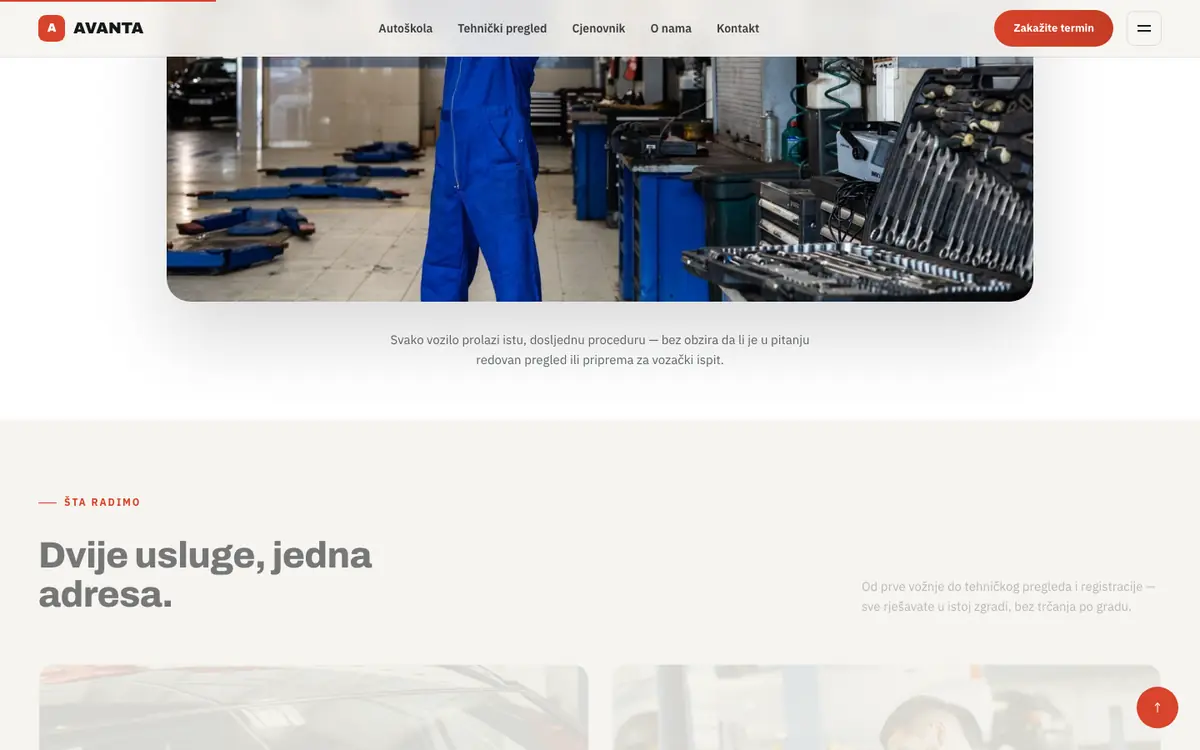 Autoškola i tehnički — sekcija 1