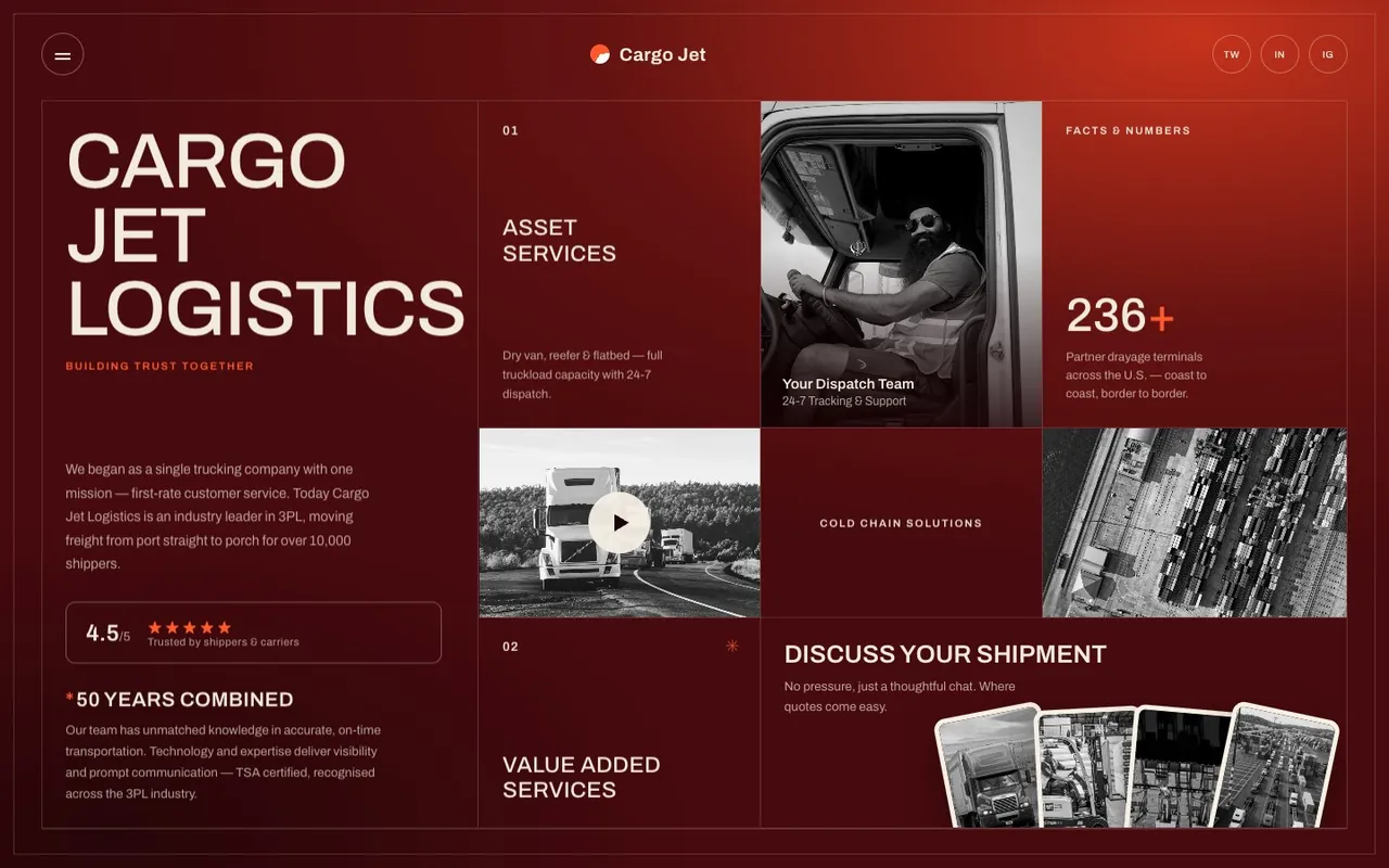 Screenshot: Cargo Jet — Desktop