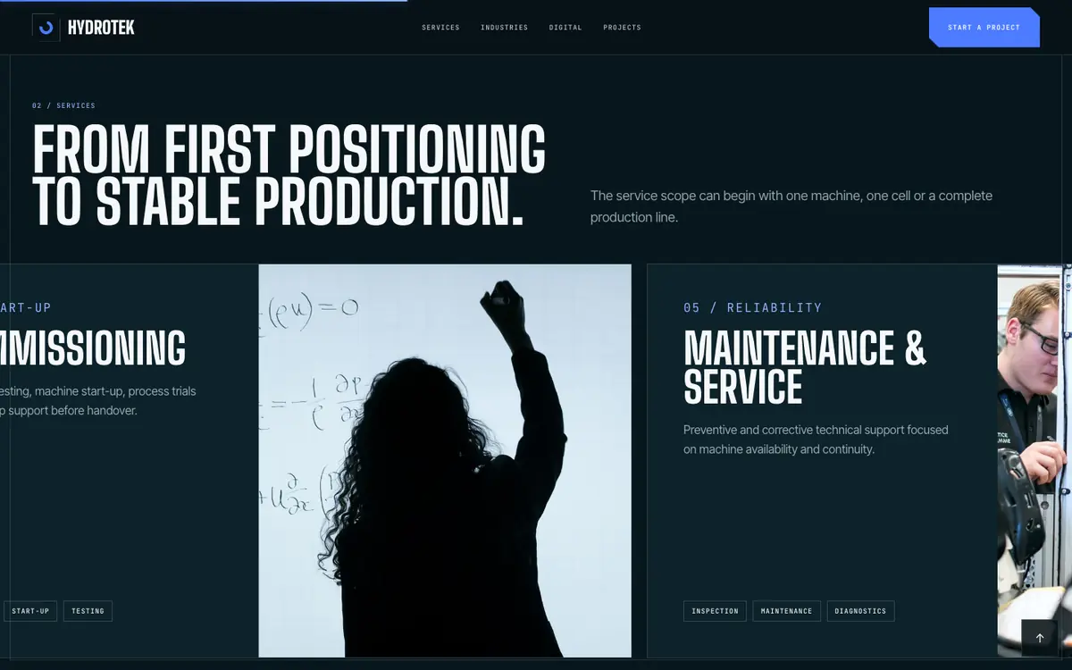 Industrial Services — sekcija 2