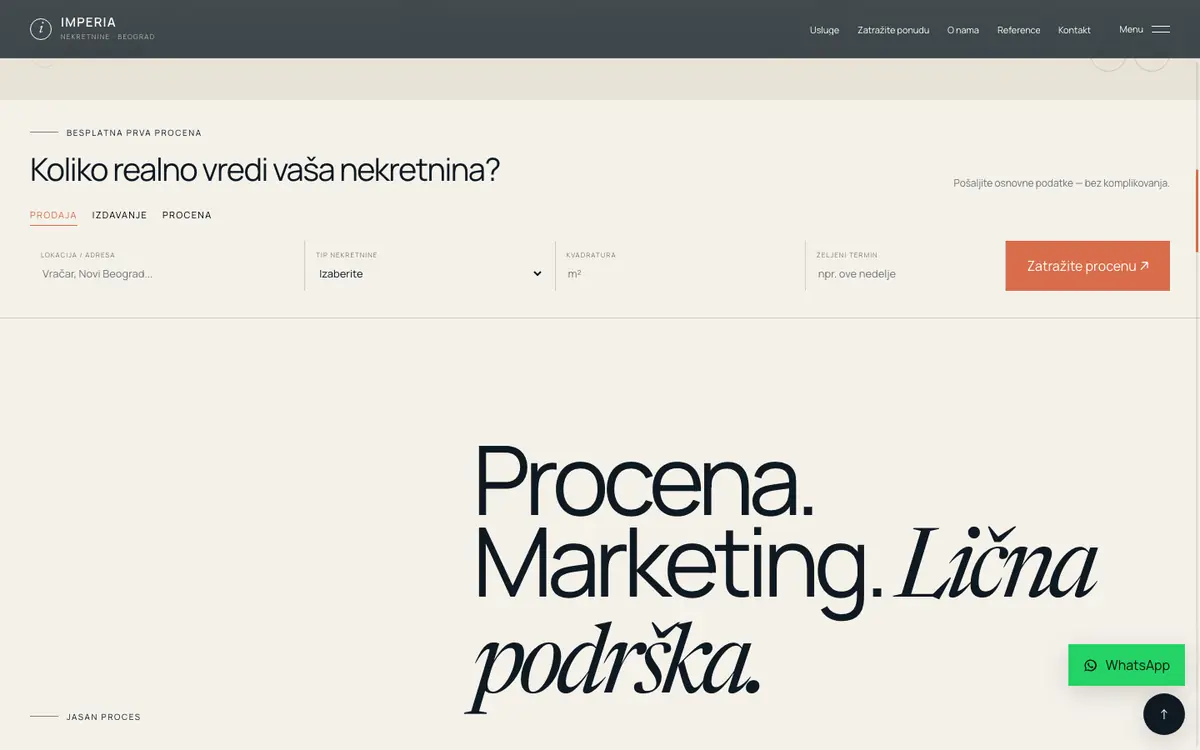 Agencija Hover — sekcija 1