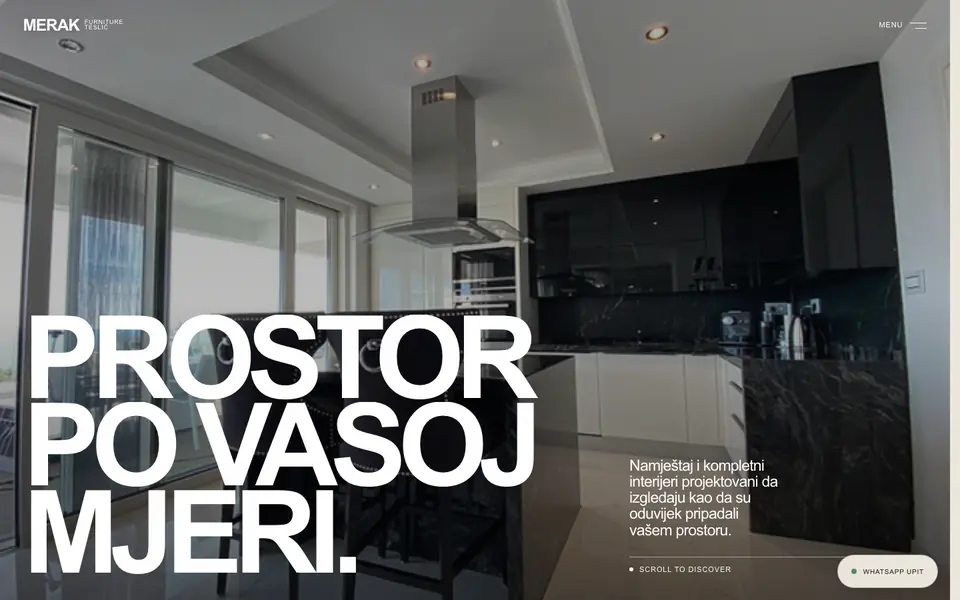 Šablon Prostor po mjeri — Namještaj i enterijer