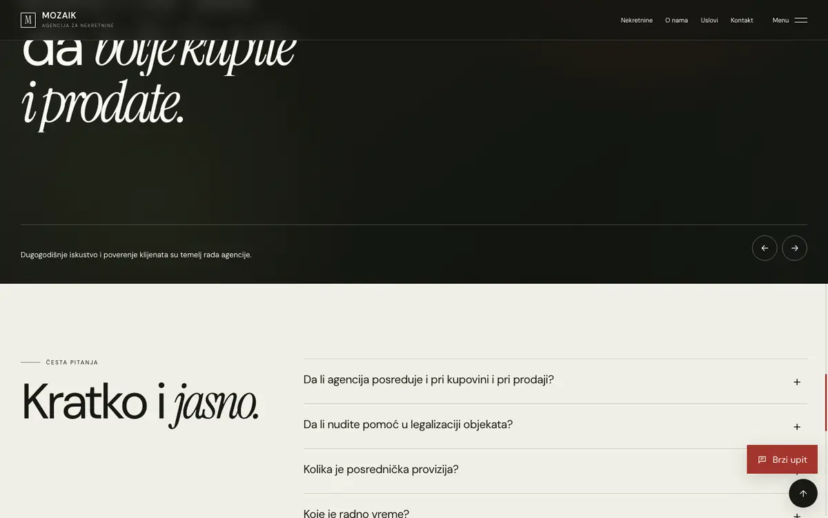 Agencija Classic — sekcija 4