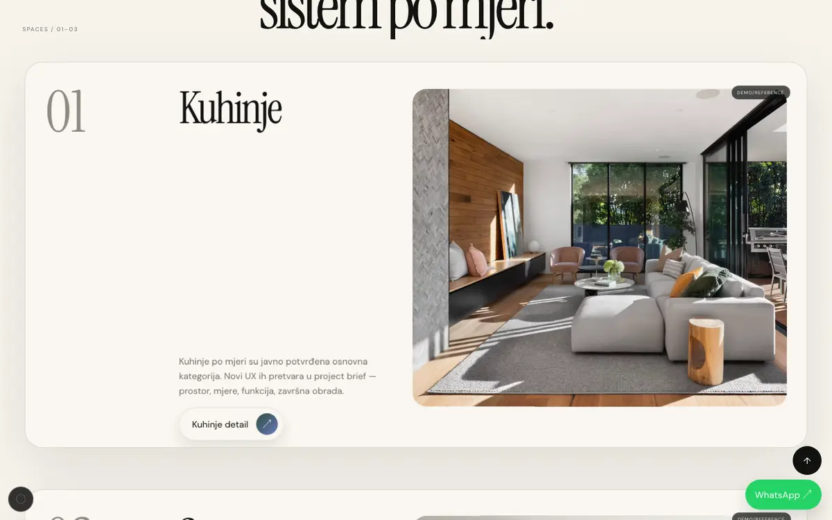 Küchenprogramm — Abschnitt 1