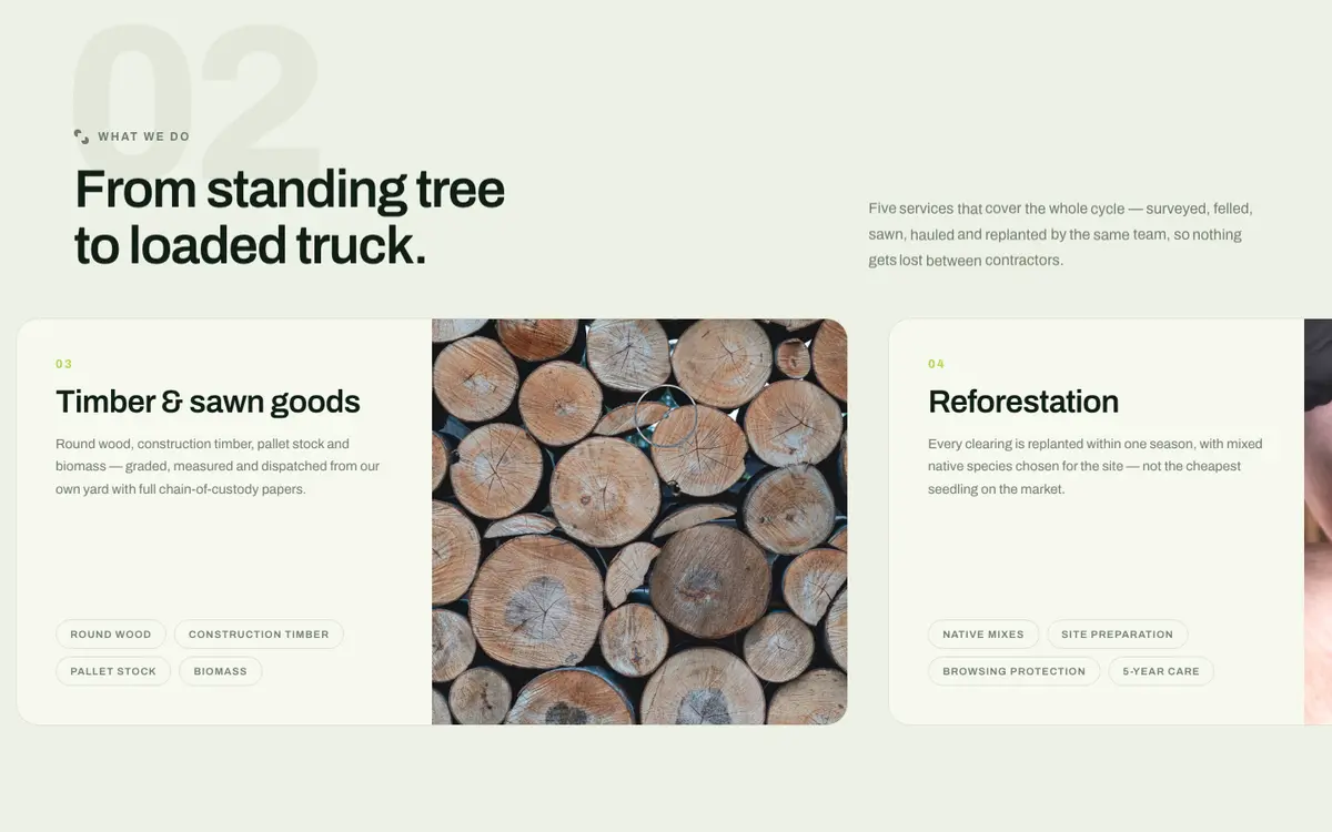 Silva Forestry — Abschnitt 2