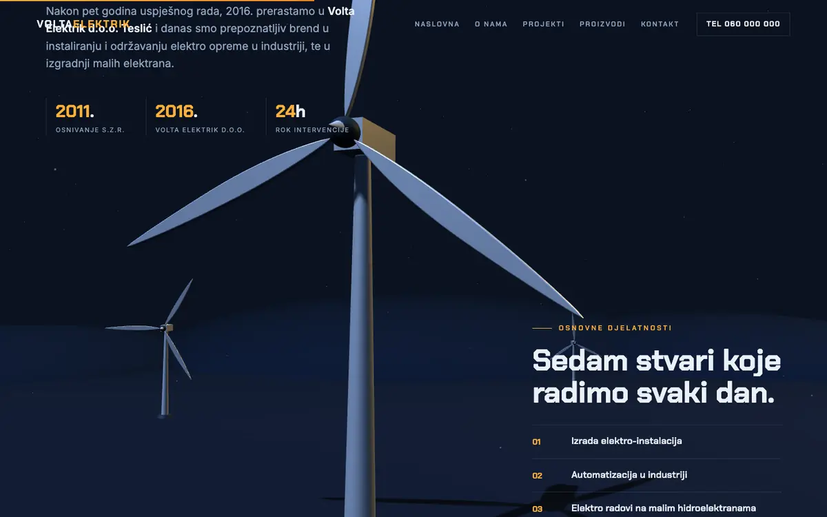 Elektro Energija — sekcija 2