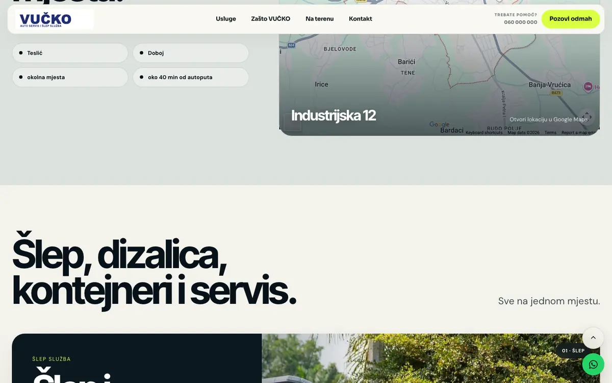 Šlep služba 0–24 — sekcija 2